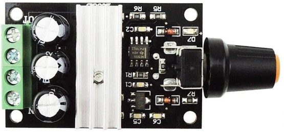 DollaTek 6V 12V 24V 28V 3A 80W DC Motor Speed Controller (PWM) Adjustable Variable Speed Switch DC Motor Driver 1203B - Image 2