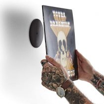 Twelve Inch Original - Invisible Vinyl On Your Wall Display - Show Your Vinyl Record As Artwork - No frames or visible support - Show off Album Jacket With Minimalistic Danish Design