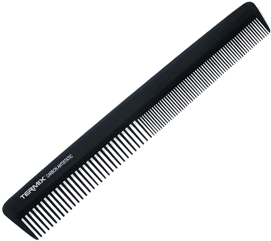 Termix Professional Carbon Comb For Medium-Length Hair Comb with highly resistant and durable fibre Antistatic and resistant to high temperatures