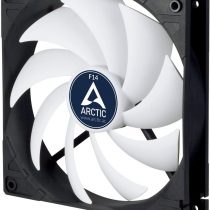 ARCTIC F14 - 140 mm 140 mm Case Fan, quiet motor, Computer, Low Noise, Fan Speed: 1350 RPM - Black, White