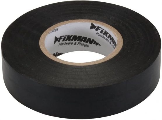 Fixman 192069 Black Electrical Insulation Tape 19mm x 33m