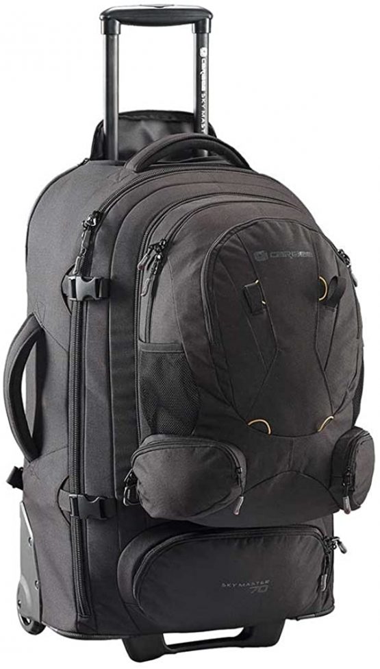 Caribee Casual Daypack Sky Master Daybacktrolley 70 Liters Black 105404