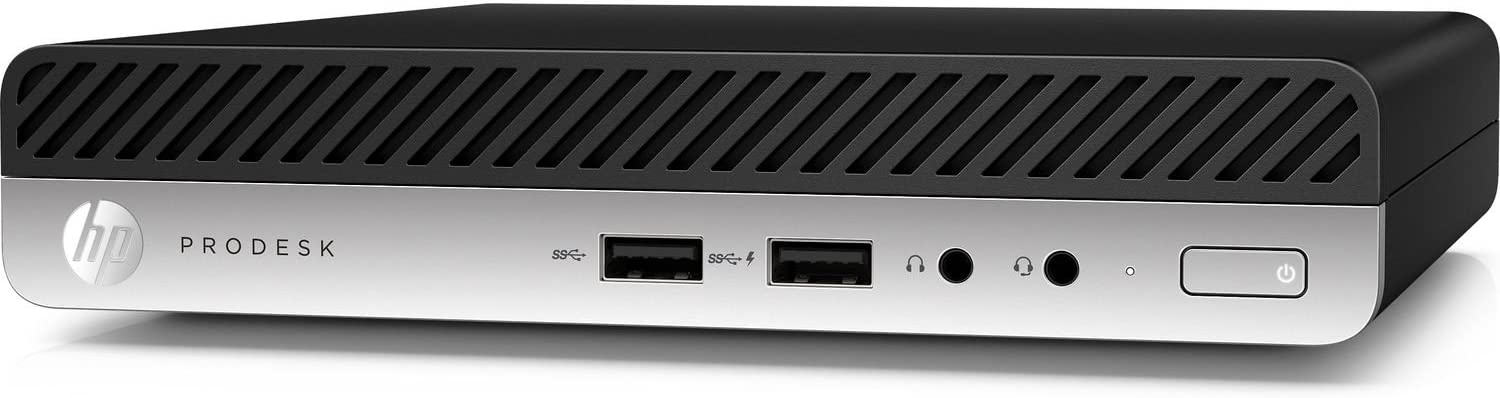 HP ProDesk Mini 400 G3 Desktop - (Black) (Intel Core i3-7100T, 4 GB RAM, 500 GB HDD, Windows 10 Pro) - Image 2