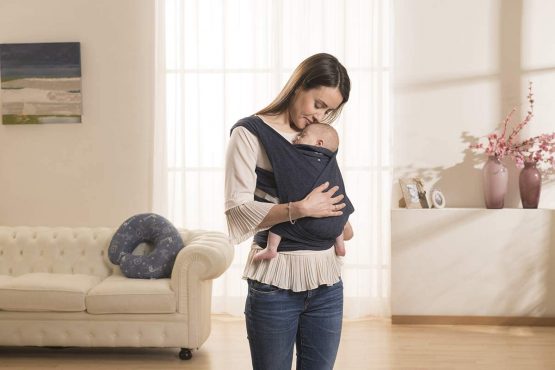 Chicco Boppy Comfyfit Baby Carrier, Blue - Image 2