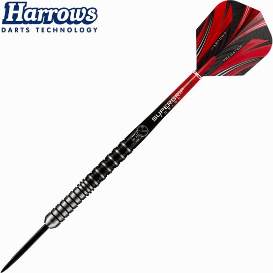 Harrows Unisex's Predator 90% Tungsten Darts, Multi-Coloured, 21g - Image 3