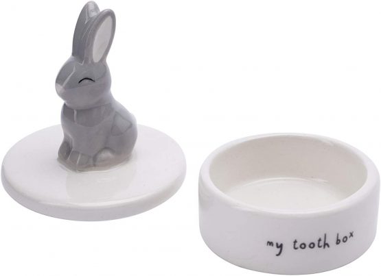 Bunny Rabbit Tooth Box | Nursery | Tooth Organiser | Nursery Decor | My First Tooth | GB04519 - Image 2