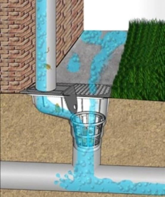 Rain Gutter Filter Outlet, DN-110, 325 A - Image 3