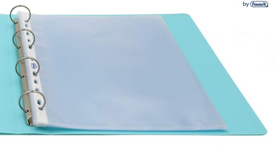 Favorit Buste Perforate, Lucide, Alto Spessore, 22 x 30 cm, 50 Pezzi, Trasparenti - Image 2