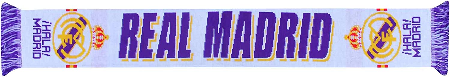 Real Madrid (La Liga Football Crest Fans Scarf (100% Acrylic) - Image 2