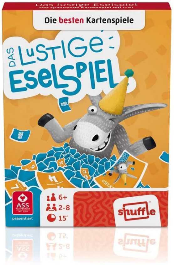 ASS Altenburger Das lustige Eselspiel Card Game 22509586 - Blue (German Language) - Image 2