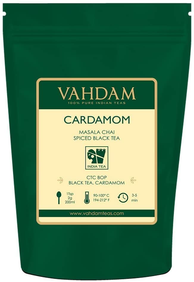 VAHDAM Cardamom Chai Tea, 100 g (Pack of 1)