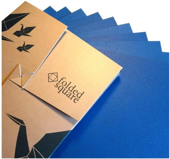 Blue Origami Paper | 100 Sheets, 15cm Square