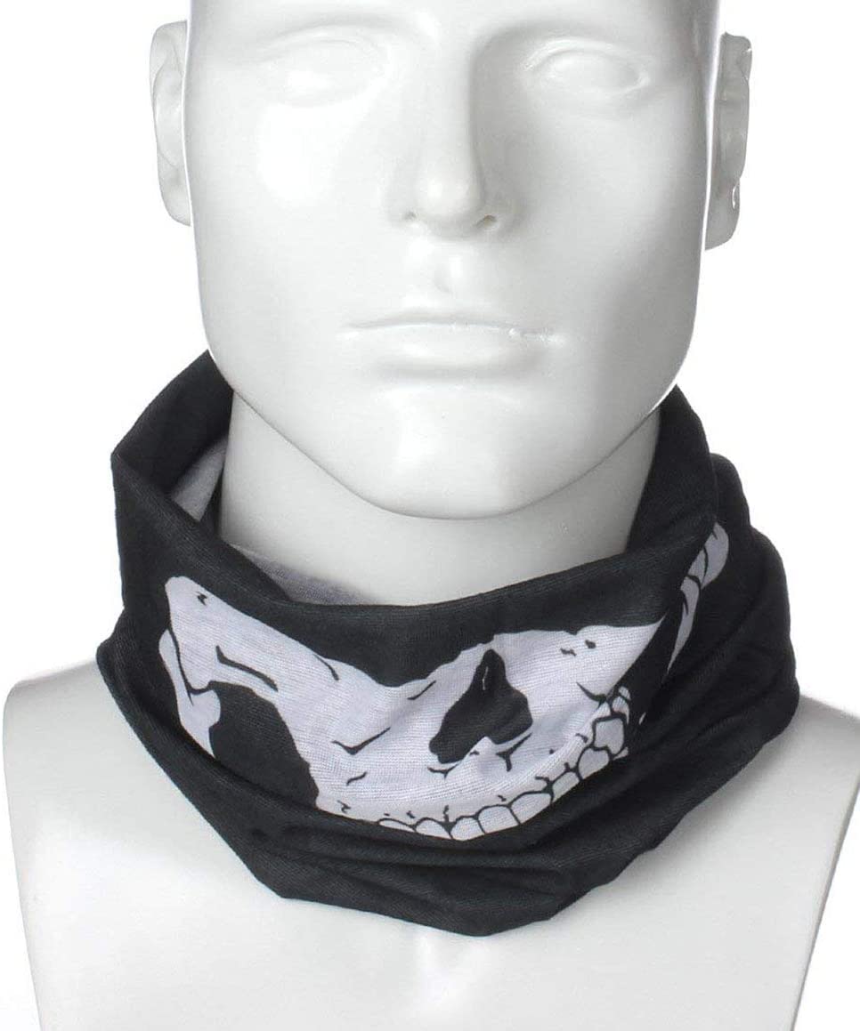 CBValleyol 3 Piece Multifunctional Motorcycle Face Mask,Breathable Seamless Tube Face Shield Ski Mask, Series 10 - Image 3