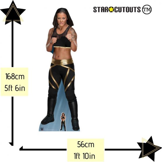 STAR CUTOUTS SC1261 Shayna Baszler Ultimate Edition WWE Figures Party Decorations Lifesize Cardboard Cutout Height 168cm Width 56cm, Multicolour - Image 2