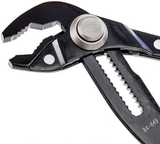 STANLEY 0-84-647 FATMAX Multigrip Groove Joint Pliers 8'', Black/Yellow - Image 2