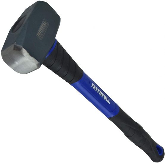 Faithfull FAIFG4LH 4 lb Fibreglass Club Hammer Long Handle 1.81 kg (4 lb)