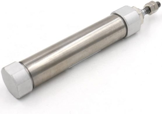 Slim Air Cylinder, Pneumatic Cylinder CDJ2B 16-50, M5 Port, 16 mm Bore, 50 mm Hub - Image 2