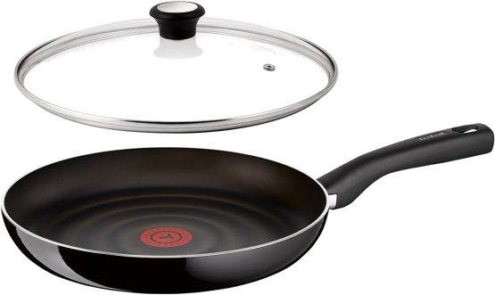 Tefal 280975 Glass lid with stainless steel rim and steam regulator 24cm, transparent - Image 2