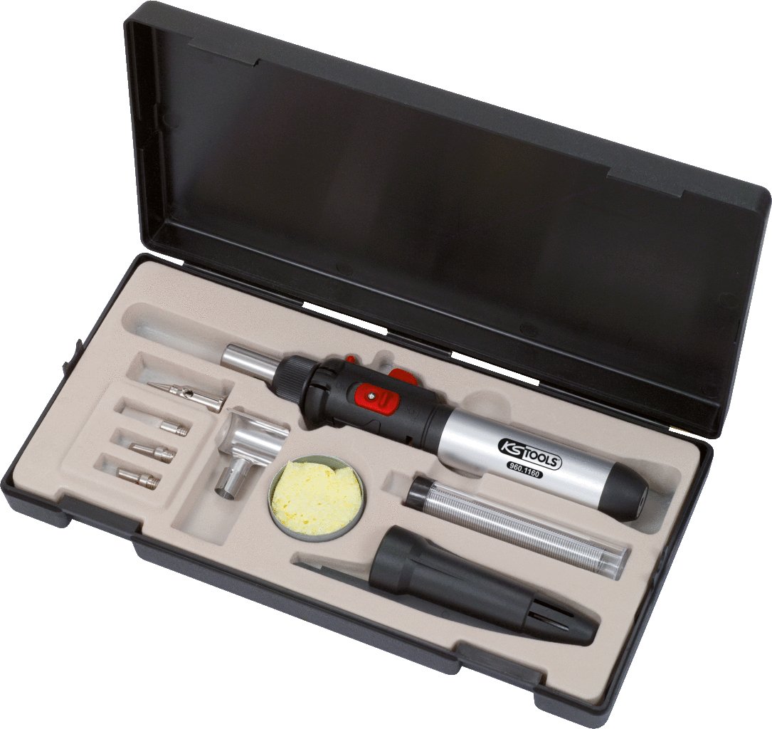 Set Micro Soudure KS TOOLS - 10 Pièces Noir | Idéal Pro & DIY