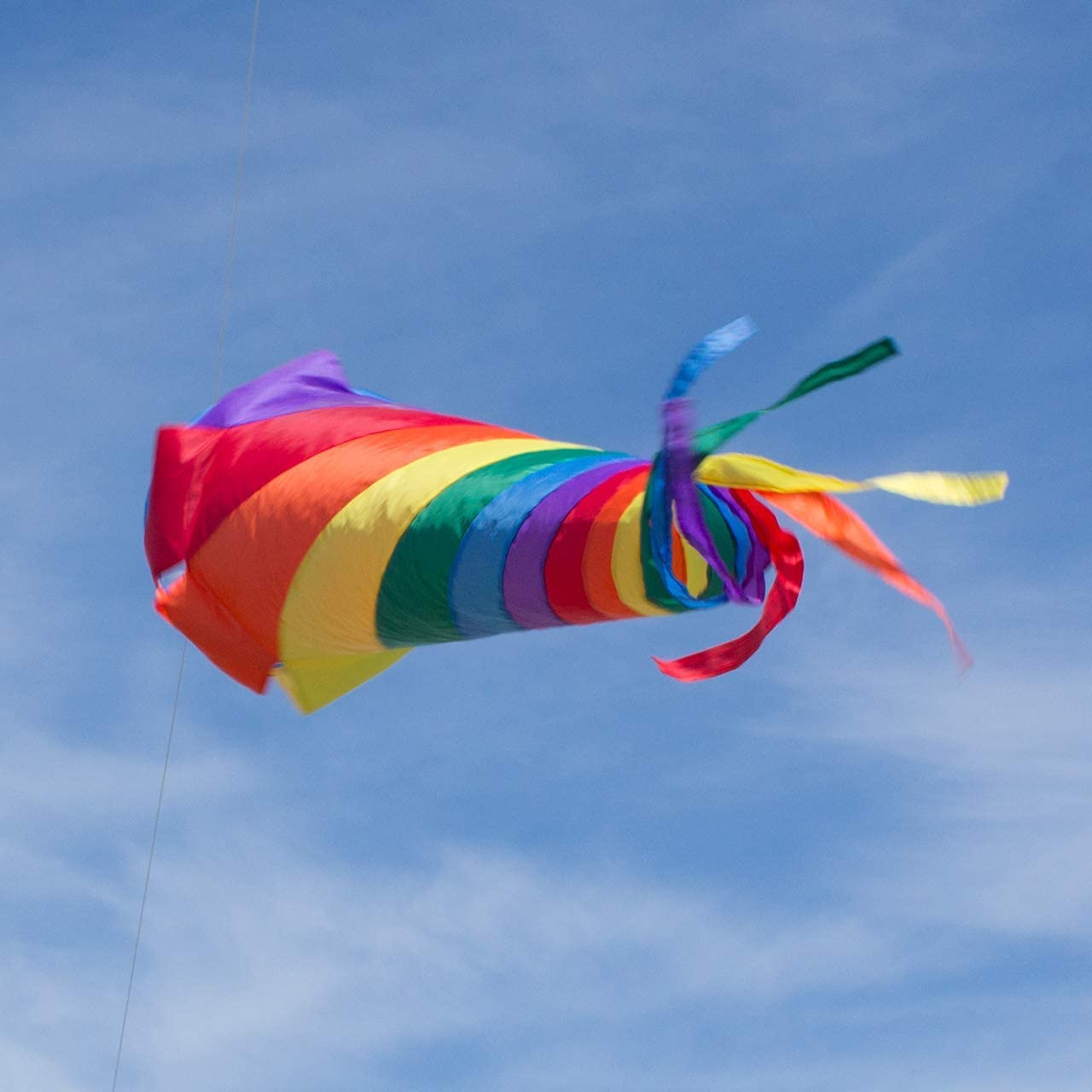 CIM Windsock, Windturbine 150 RAINBOW, UV-resistant and weatherproof, diameter 14 inch, length: 59 inch - Image 4