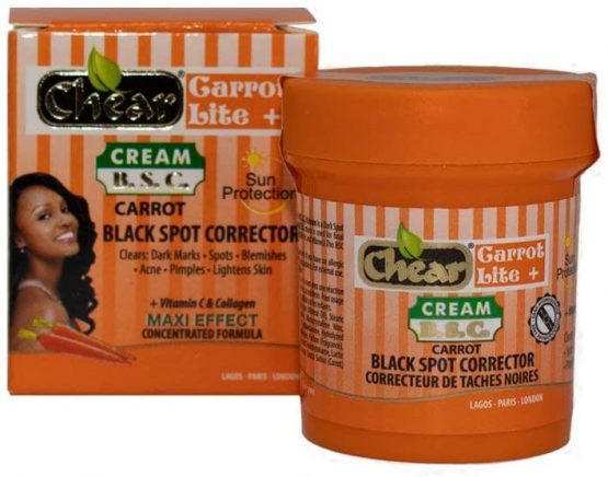 Carrot Lite + Black Spot Corrector 30ml (1 fl oz) - clears marks, spots, blemishes, acne, pimples & lightens skin