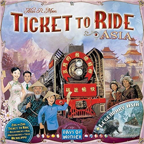 Days of Wonder Ticket to Ride Asia Board Game Expansion Ages 8 Plus For 2 to 6 players Average Playtime 30-60 Minutes, Multicolour - Image 3