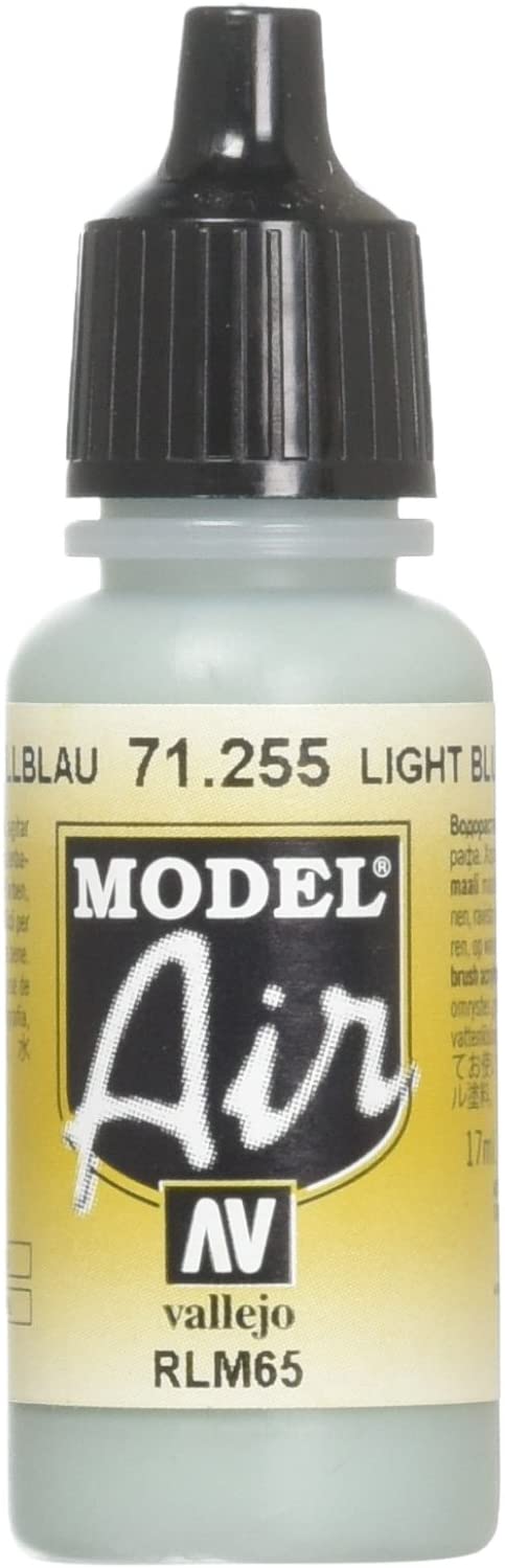 AV Vallejo Model Air 17ml -Light Blue RLM65, 17 ml (Pack of 1)