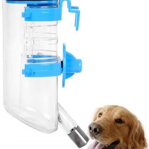 Dog Crate Water Bottle Hanging Pet Puppy Water Bottle Cat Water Drinking Fountains for Cage Portable Dog Water Dispenser with Automatically Feeding Water Pet Supplies for Dog Cat Puppy Rabbit