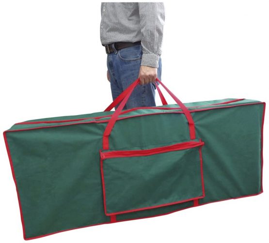 Christmas Tree Fabric Storage Bag (125 x 30 x 50 cm) Green
