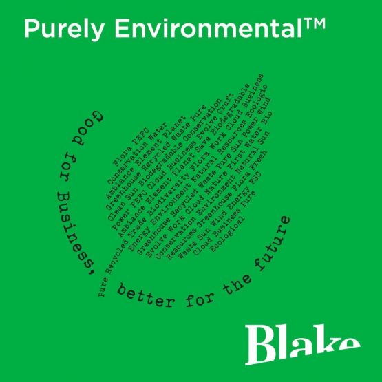 Blake Purely Environmental DL 110 x 220 mm 90 gsm Nature First Recycled Wallet Self Seal Envelopes (RN17882) White - Pack of 1000 - Image 3