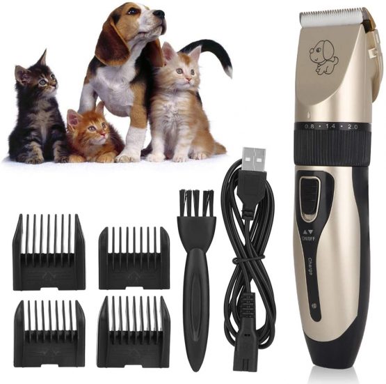 iFCOW Electric Dog Grooming Clippers, USB Electric Pet Hair Trimmer