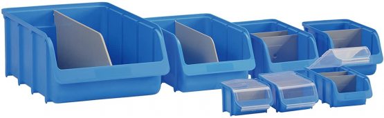 huenersdorff 674300 Storage bin, PP, Size 4, Blue, 4 - Image 2