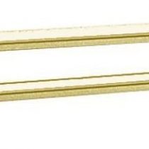 Smedbo Brass Polished "Villa" Swing Arm Towel Rail