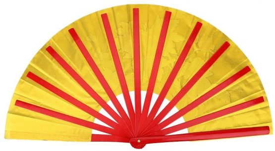 VGEBY Tai Chi Fan, Hand Held Folding Fans Silk Fan Right Hand Folding Fan Martial Arts Fan Decoration Fold Hand Fan - Image 2
