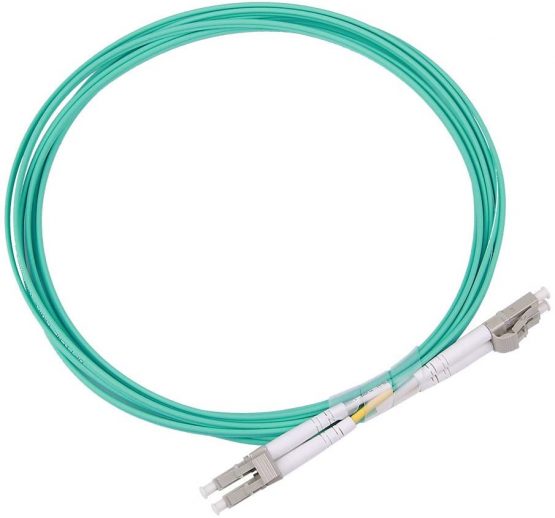 LC to LC Fiber Optic Patch Cable 5m(16.5ft), OM3 Mulitimode Duplex Fiber Patch Cable 50/125um,LSZH for SFP and SFP+ Transceiver - Image 2