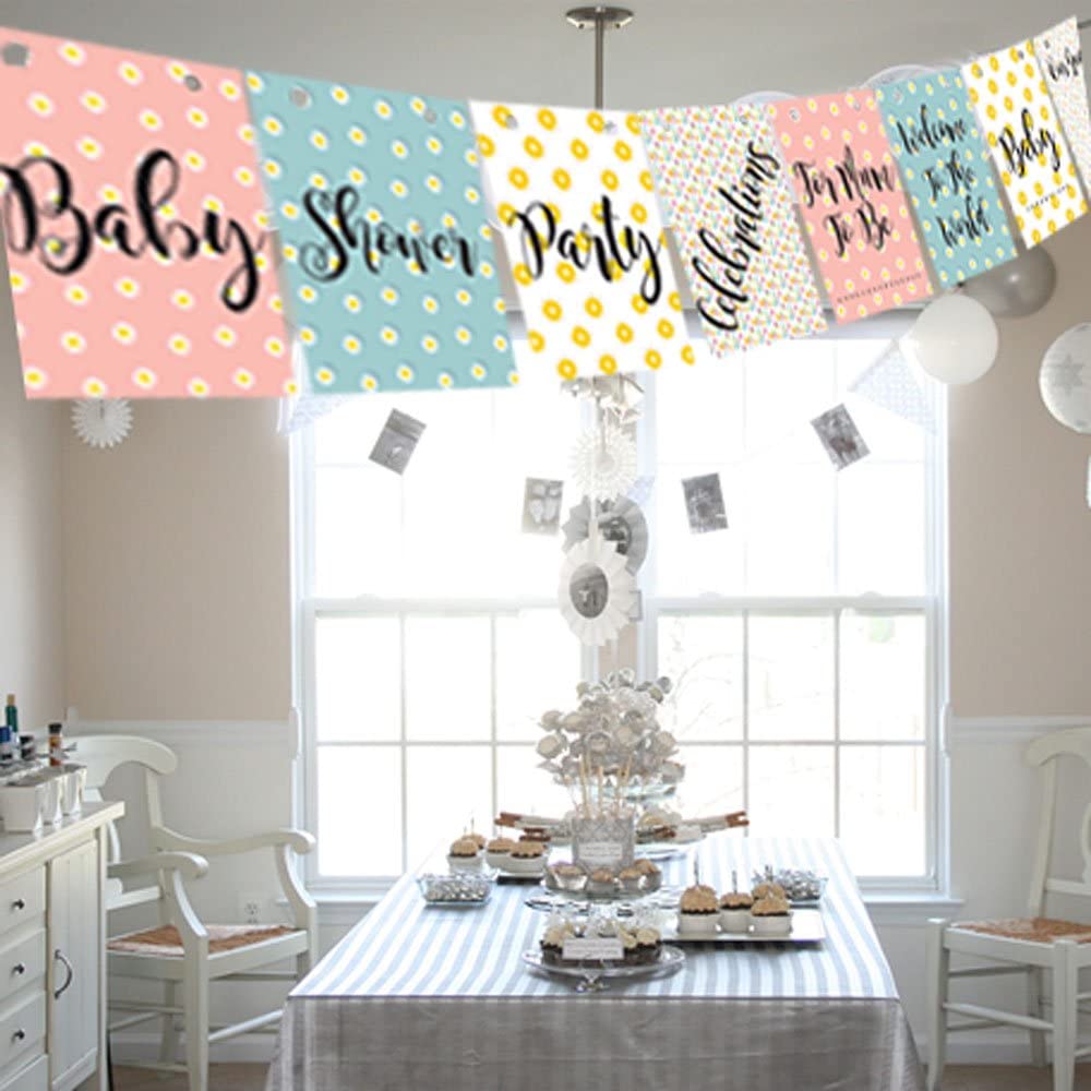 Rustic Robin Baby Shower Decorations Party Pack Banner, Photo Props