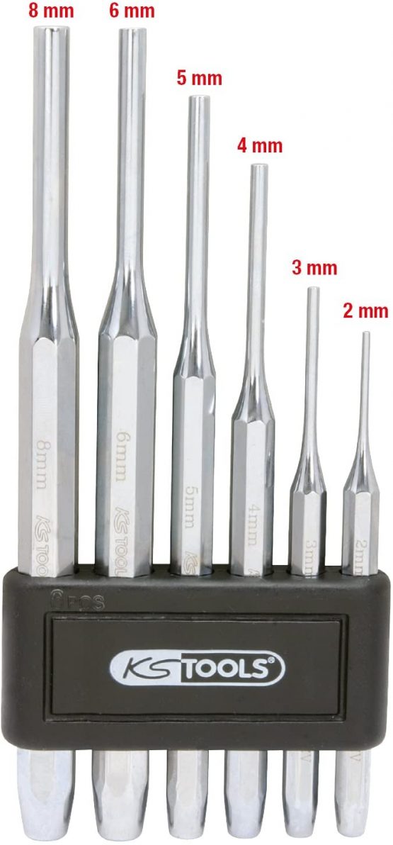 KS Tools 156.0150 Punch set, mirror polished, 6 pcs - Image 2