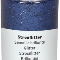 RAYHER 3925810 – Confetti – 110 g Tin – PET – Dark Blue