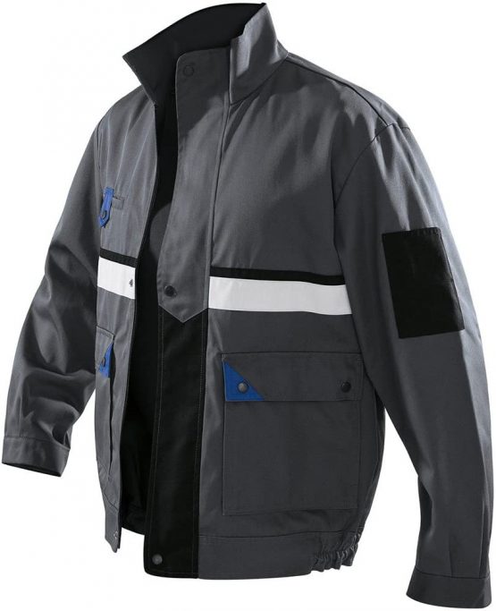 Kubler 11135803-9646-58 Jacket Classiq Brand X Size 58 in Anthracite/Cornflower Blue