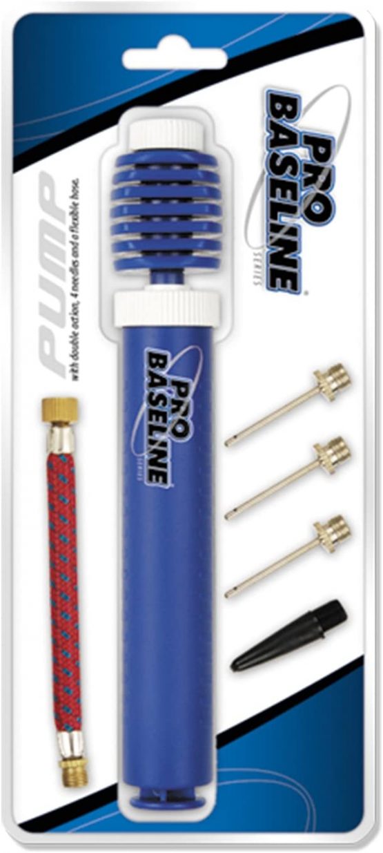 Toyrific Pro Baseline Bike Tyre, Ball, 2 Way Hand Pump with 4 Inflating Needles and Hose