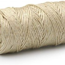 KINGLAKE 100m Sisal Twine String 2mm Natural Garden Twine Packing String for Gardening, Craft, Wrapping, Decoration