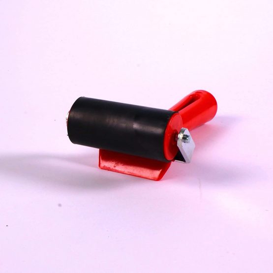 Rubber Brayer Lino Roller with Handles Linoleum Printing & Inking Wide 6cm Wide by BCreative ® - Image 2