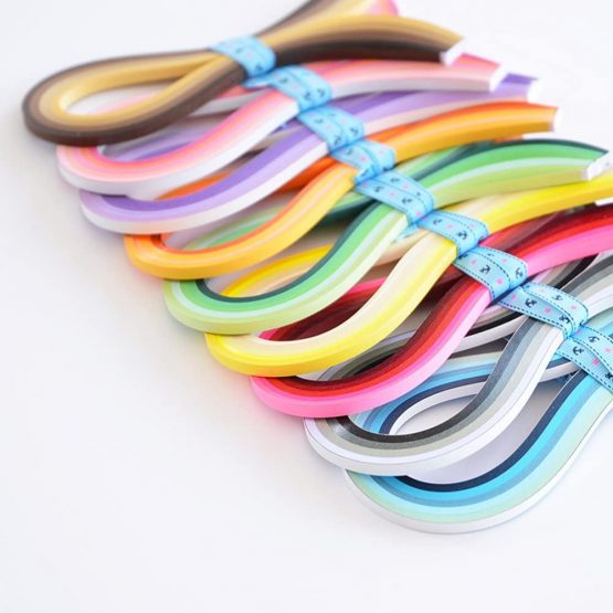 1.5mm x 39cm Paper Quilling Strips Kit 36 Colors 720 Strips Quilling Paper DIY Crafts Strips - Image 2
