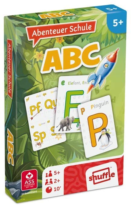 ASS Altenburger 22572842 Adventure School ABC, Mehrfarbig