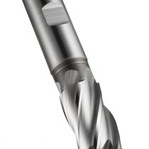 Dormer C247 C2474.0 HSS-E-PM 4 Flute End Mill/Milling Cutter with Bright Finish, Diameter 4.0 mm, Single Pack