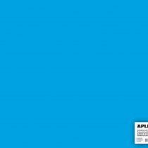 APLI 014267 Pack of 25 Sheets of Card 500 x 650 mm Sky Blue