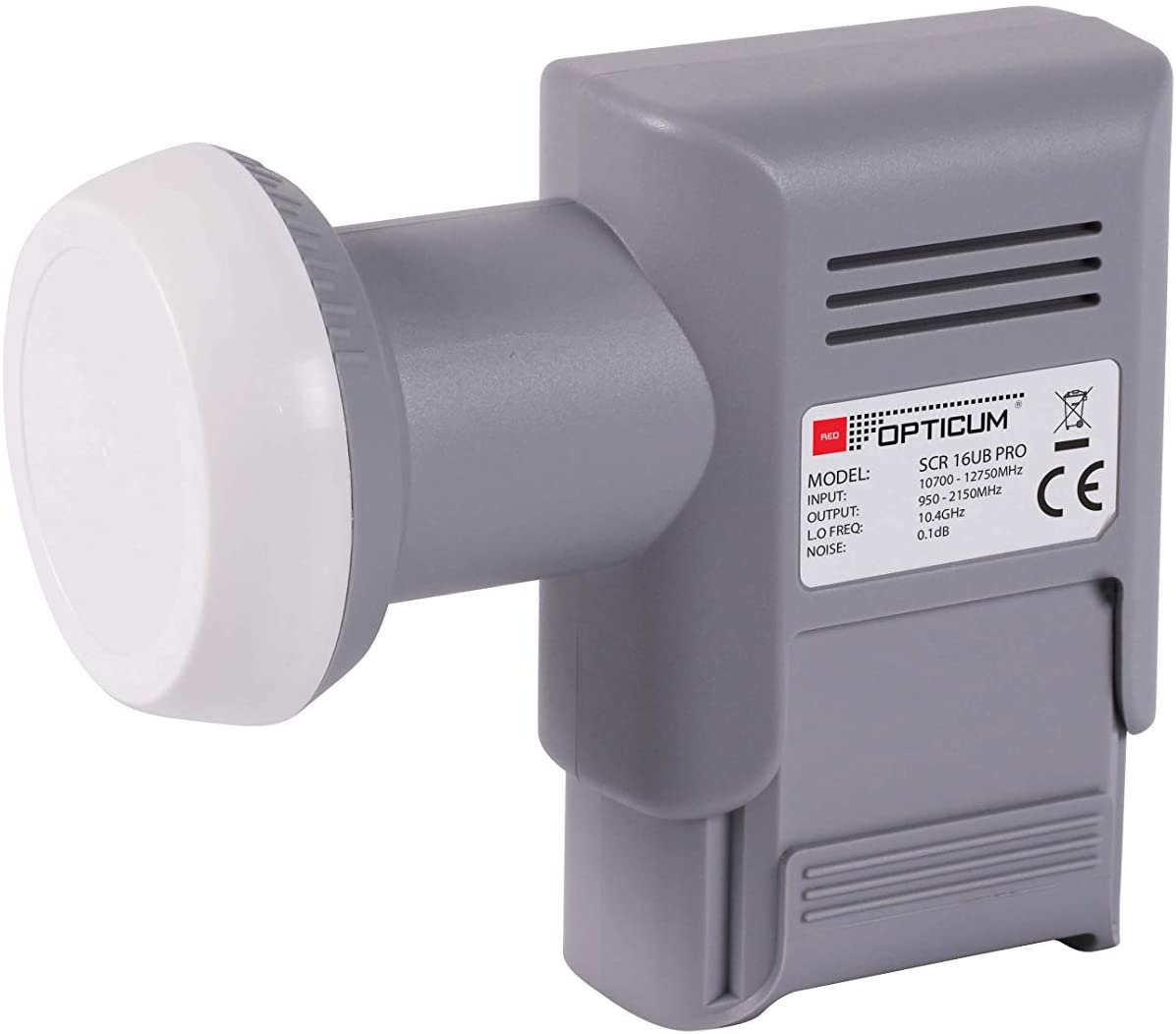 LNB Unicable DCSS+Quad SCR Per 16 Ricevitori - Compatibile Con SkyQ, 4K, UHD, Con Protezione Intemperie - Foto 2