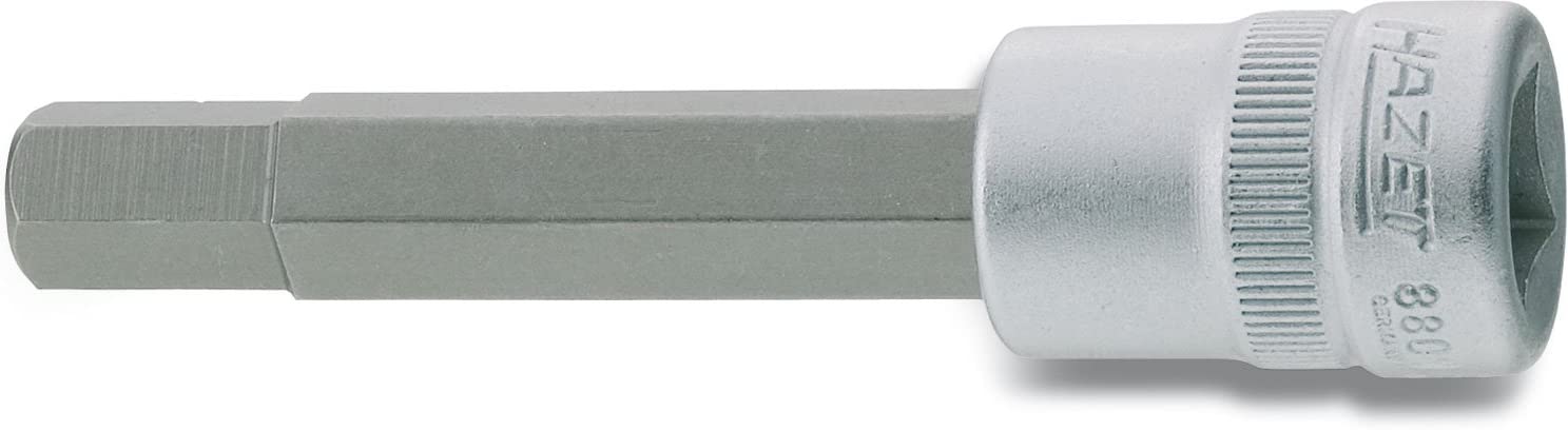 HAZET 8801-12 Hexagon Profile Screwdriver Socket - CVD-Tin Coated