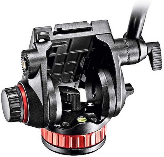 Manfrotto Video Head with Flat Base and Fixed Lever, Video Head for Compact Video Cameras and DSLR Cameras, for Filming, Videography, Content Creation, Vlogging, Live Streaming - Image 2