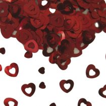 Folat 05328 Hearts Party Confetti, Red